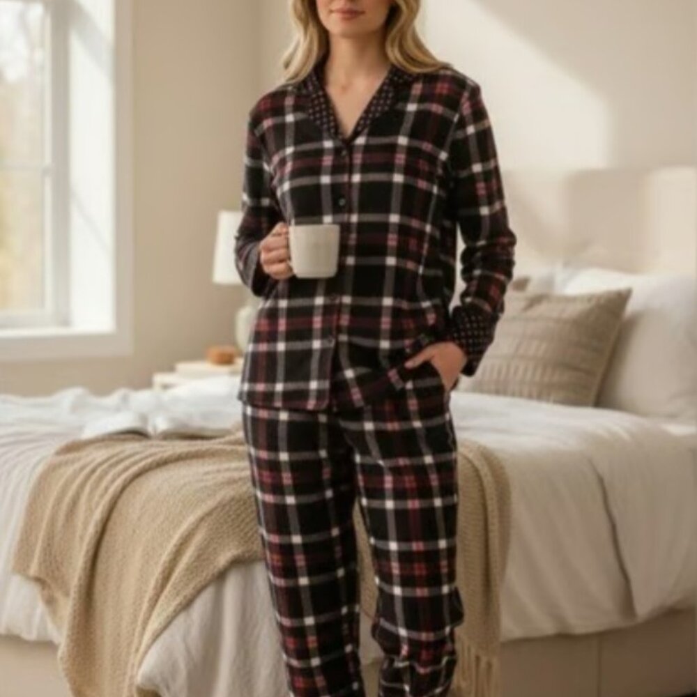 NEW Vera Bradley 2pc Pajama Set Women size Small 100% Cotton